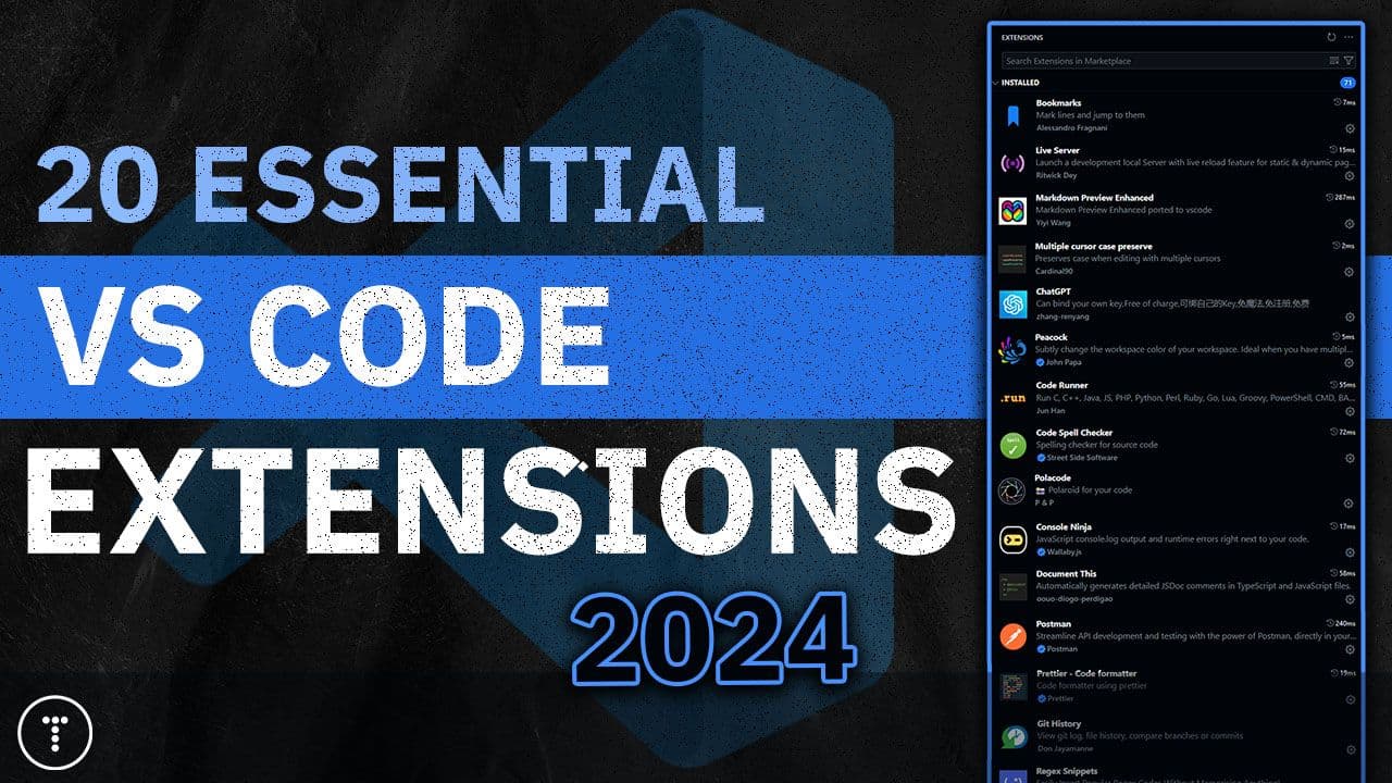 20 Must-Have VS Code Extensions for Web Developers 🚀💻