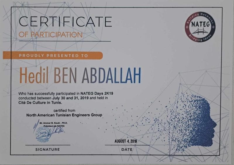 Certificate 1